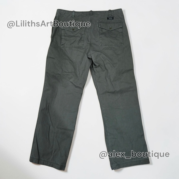 Banana Republic Vintage Mens Chino Straight Cotton Pants 36x32 (D032) - Picture 4 of 10